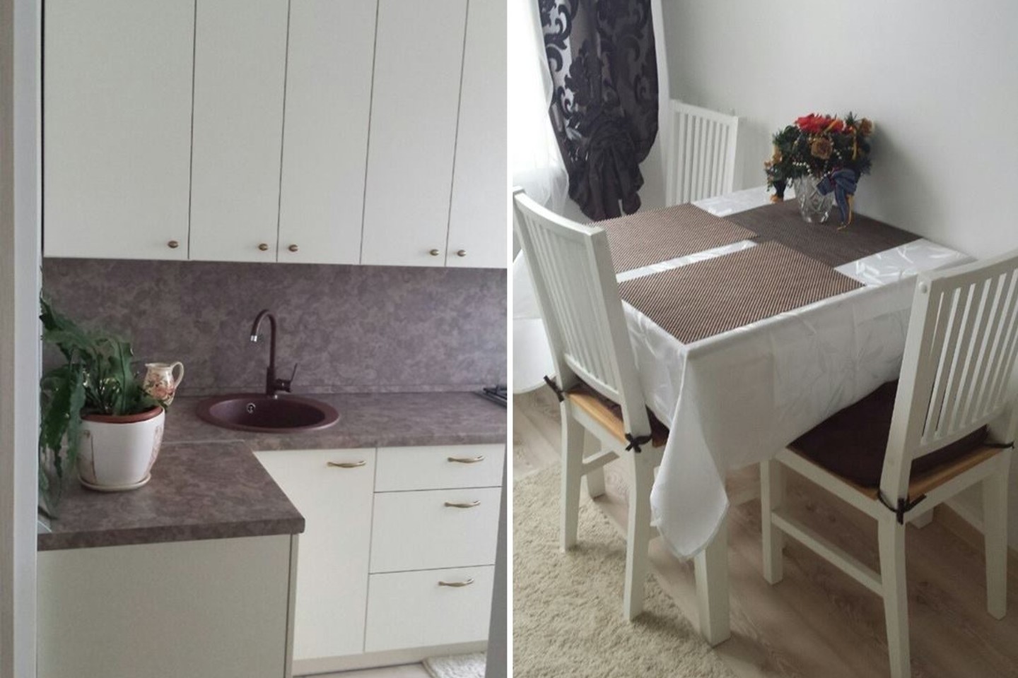 Naujai įrengtas senjorės butas Marijampolėje – sūnaus ir anūkės šventinė dovana.<br>G.Valskienės nuotr.