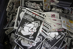 Ginkluotą Dievą pavaizdavęs „Charlie Hebdo“ supykdė Vatikaną