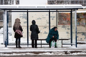 Per šalčius įlipus į autobusą – vis ta pati bėda