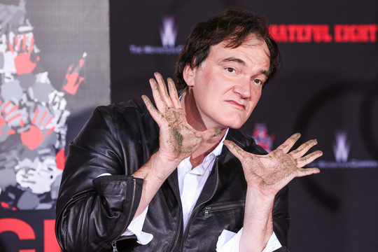 Režisierius Q. Tarantino paliko delnų atspaudus Holivudo bulvare