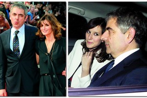 Komikas Rowanas Atkinsonas tuo pat metu turėjo dvi žmonas?