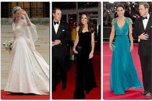 Įspūdingiausios gimtadienį švenčiančios Catherine suknelės