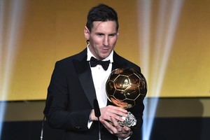 Pasaulio futbolo karaliumi ir vėl paskelbtas Lionelis Messi