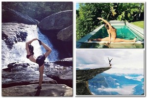 Jogos pozos atsiskleidė kitomis spalvomis ir privertė aiktelėti