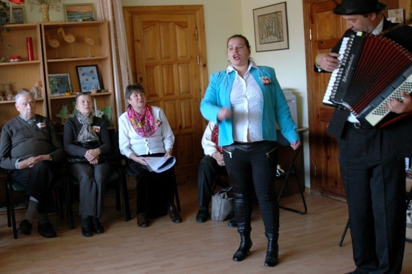 Muzikos mokykloje Ruslanas įgijo akordeono specialybę.<br>Linos Jakubauskienės nuotr.