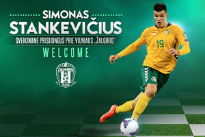 „Žalgiris“ iš „Leicester City“ įsigijo Simoną Stankevičių