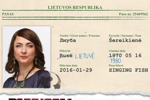 Kodėl Rimantė Valiukaitė turi du pasus?