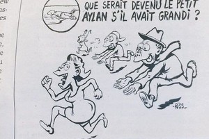 „Charlie Hebdo“ karikatūra su žuvusiu 3-mečiu siru sukėlė audrą