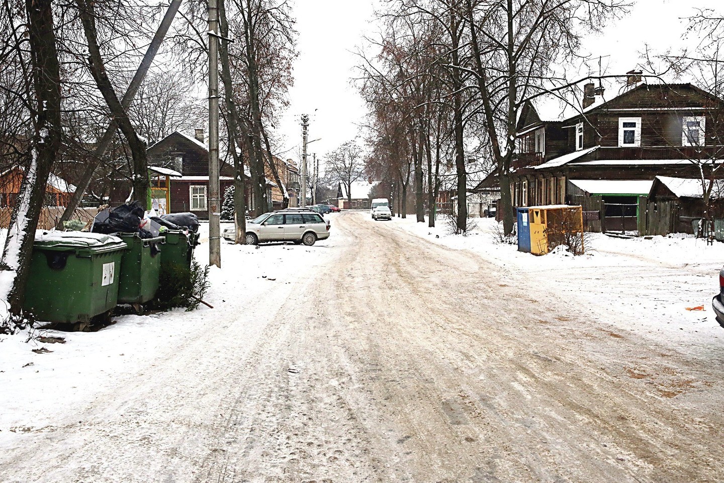 Dviejų Šnipiškių rajono gatvių rekonstrukcija bus pradėta atšilus orams.
