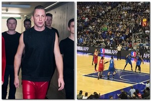 Prieš savo koncertą Londone E. Dragūnas stebėjo Joną Valančiūną