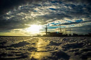 Kuršių marios žiemą – lyg iš kitos planetos