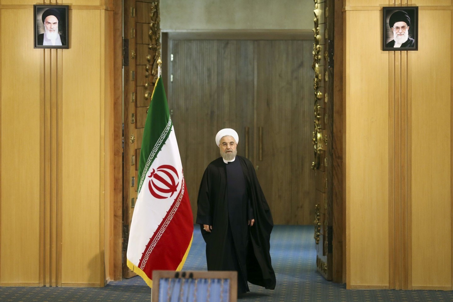 Irano aukščiausiasis lyderis ajatola Ali Khamenei.