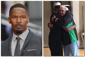 Jamie Foxxo susitikimas su išgelbėto vyro tėvu virpina širdis