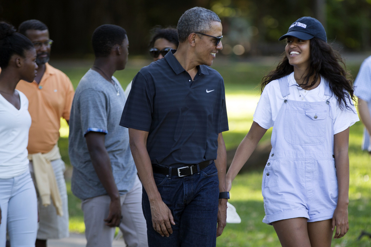 Barackas Obama Nesutramdo Ašarų Dėl Vyresnėlės Dukros