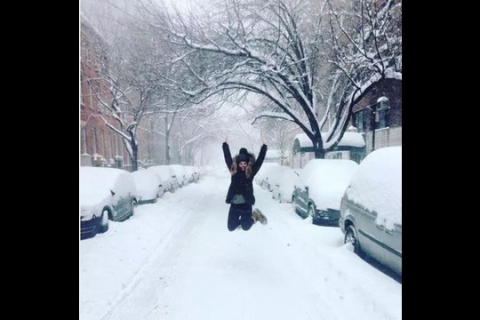 Po galingos sniego audros JAV vaduojasi iš pusnų.<br>„Instagram“ nuotr.