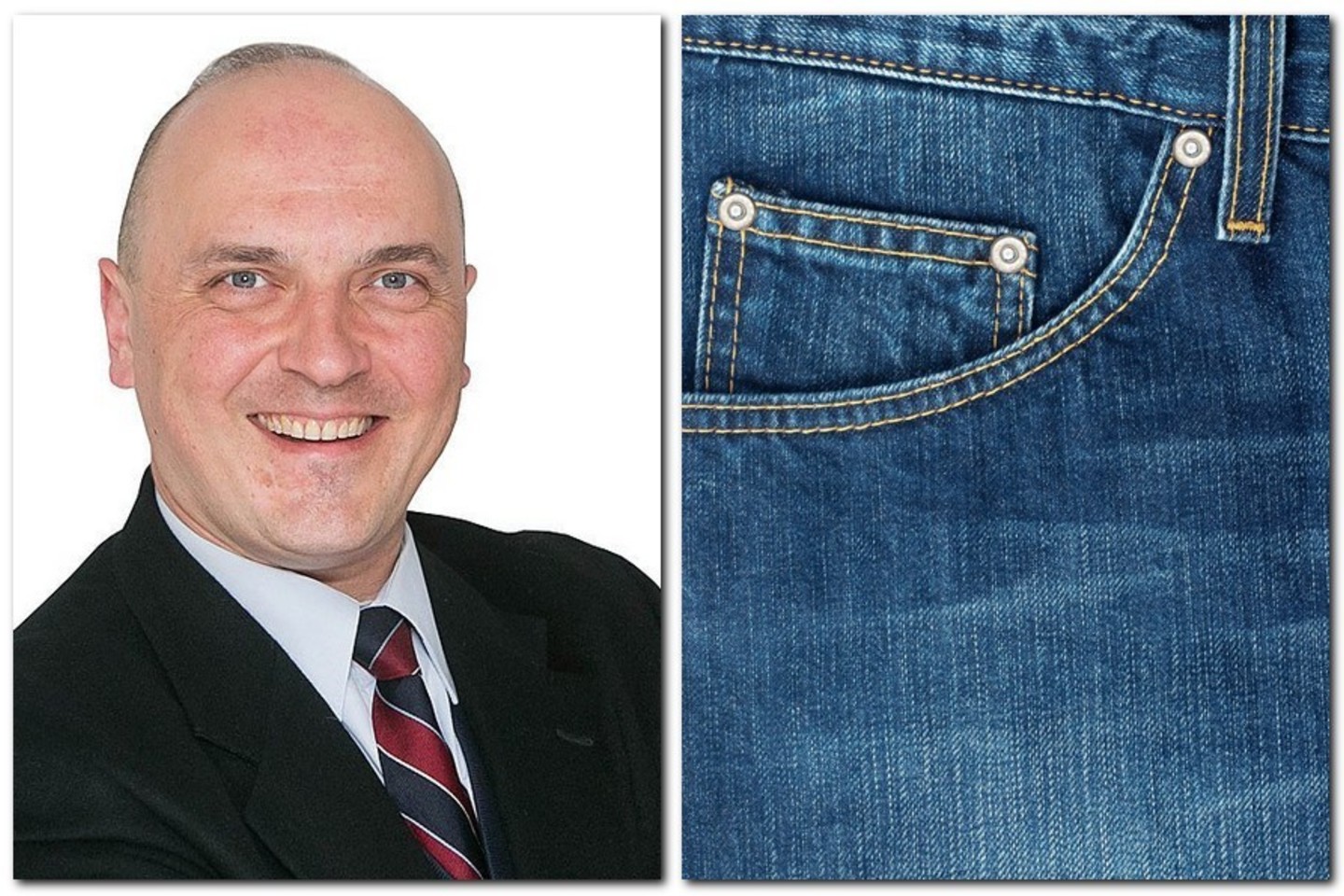 G.Drukteinis įminė mįslę, kam gi skirta mažoji džinsų kišenėlė.<br>„123rf.com“ nuotr.