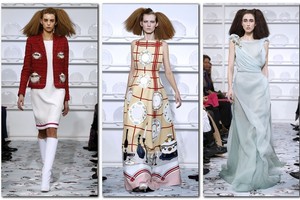 Paryžiaus aukštoji mada: „Schiaparelli“ svečius pakvietė į puotą