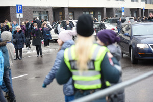 Mokinė apie gaisrą mokykloje: „Nemačiau, kur bėgu“