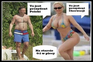 Pokštas su Kroatijos prezidente lenkams buvo pranašiškas
