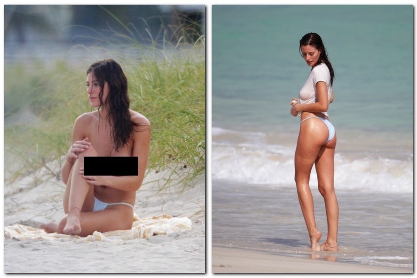 Majamyje buvo surengta vienos gražiausių Meksikos manekenių Alejandros Guilmant fotosesija.