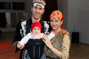 Šokėjai Tomas ir Gintarė Slausgalviai jau grožisi antrąja atžala