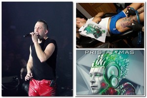 Aistringas „Sel“ gerbėjas išsitatuiravo E. Dragūno atvaizdą