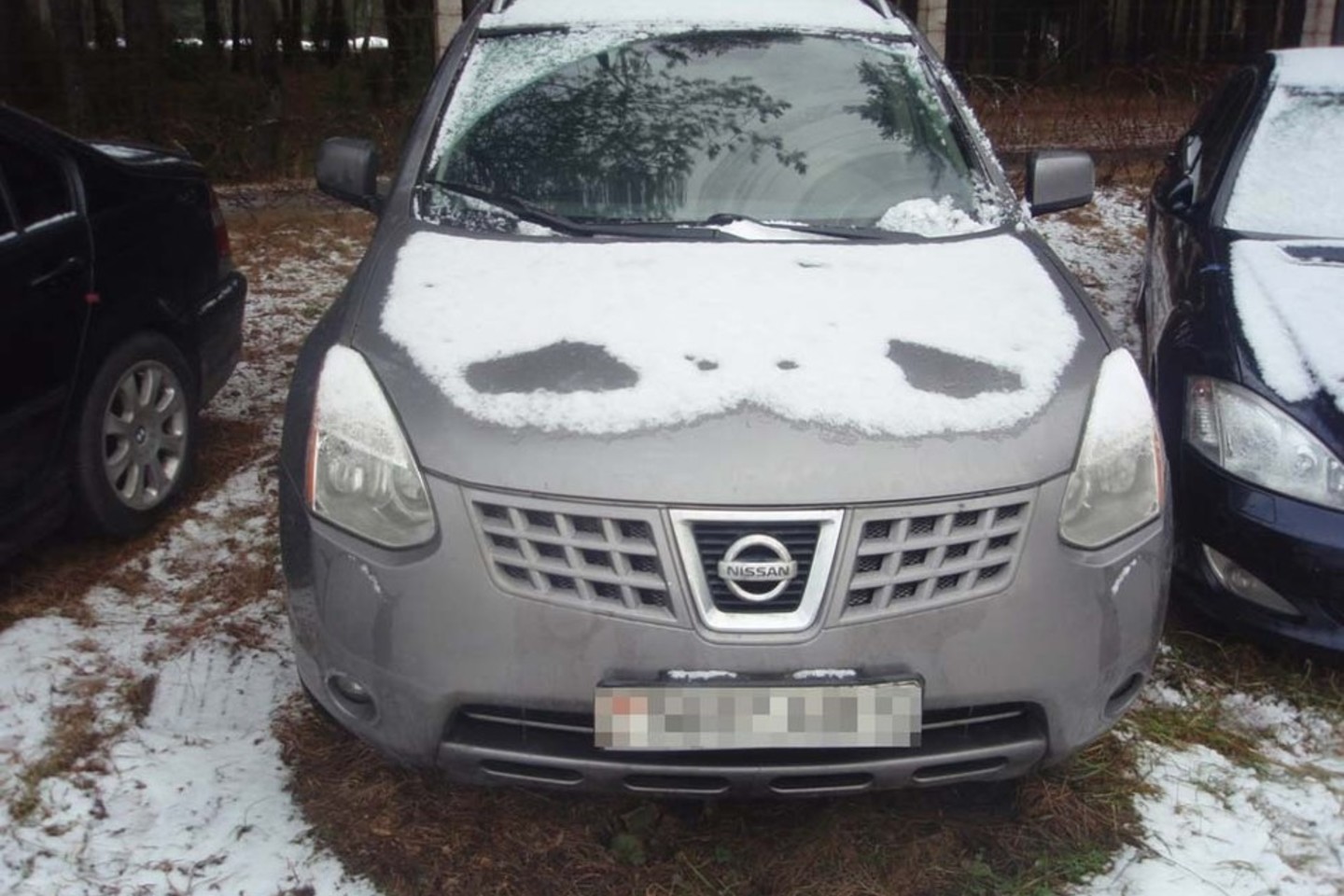 Baltarusis vairavo savo šalyje vogtą automobilį „Nissan Rogue“.