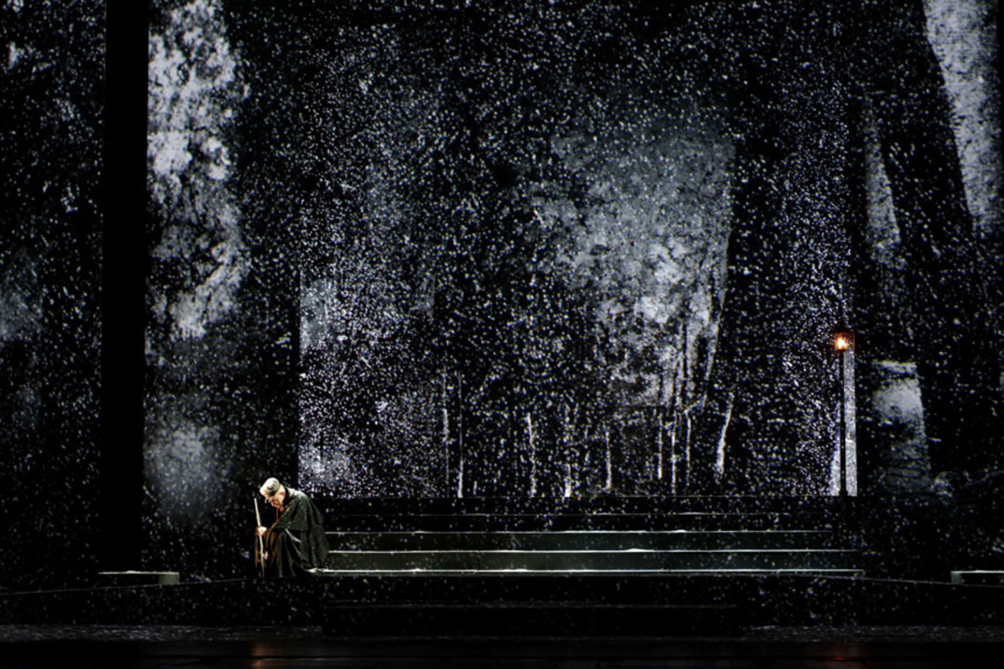 Scena iš spektaklio „Bohema“.<br>M.Aleksos nuotr.