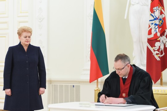 Prisiekė naujasis generalinio prokuroro pavaduotojas