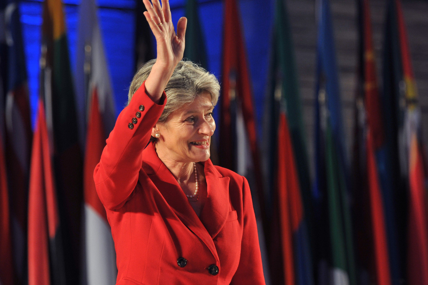 UNESCO vadovė Irina Bokova norėtų tapti JT generaline sekretore.