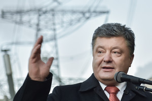 P. Porošenka įžvelgia padidėjusią atviro karo su Rusija grėsmę
