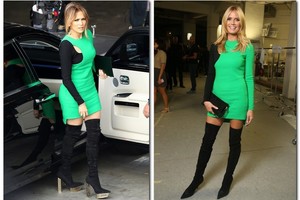 Ta pati suknelė, tik kita panelė: kam drabužis tiko labiausiai?