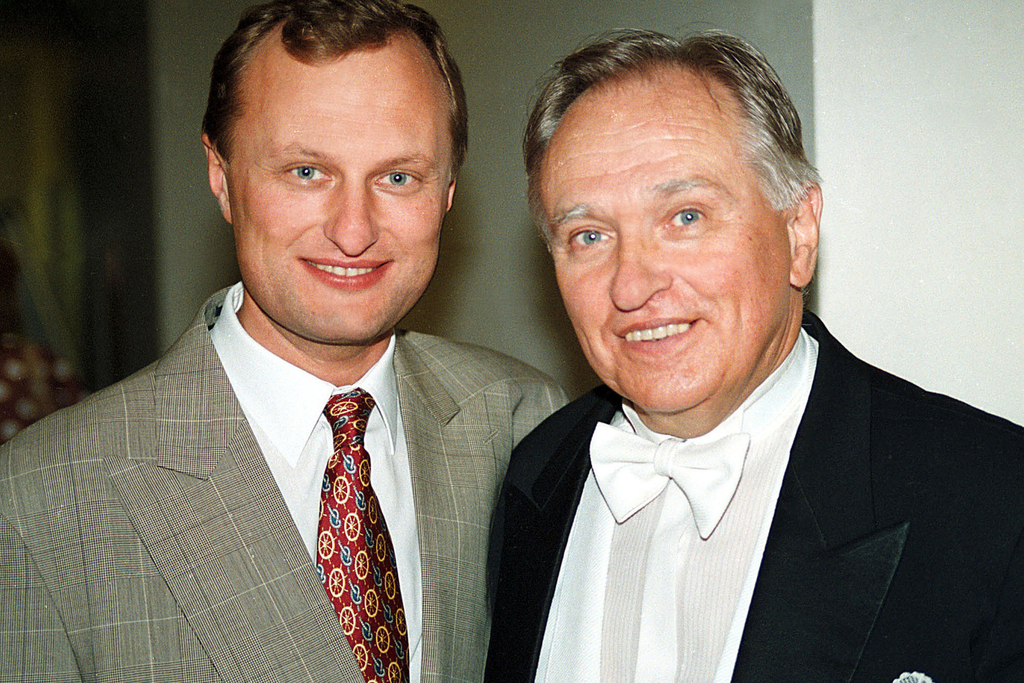 S.Sondeckis ir G.Kėvišas. 1999 m.<br>LR archyvo nuotr.