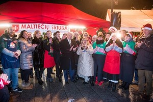 Maltiečiai suvienijo Lietuvą bendrystės dvasia