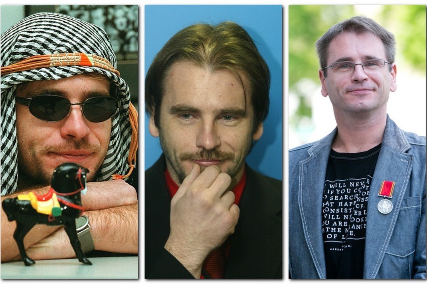 Marijono Mikutavičiaus išvaizdos pokyčiai.