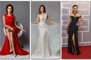 Su kuria suknele Asta Valentaitė atrodo geriausiai?