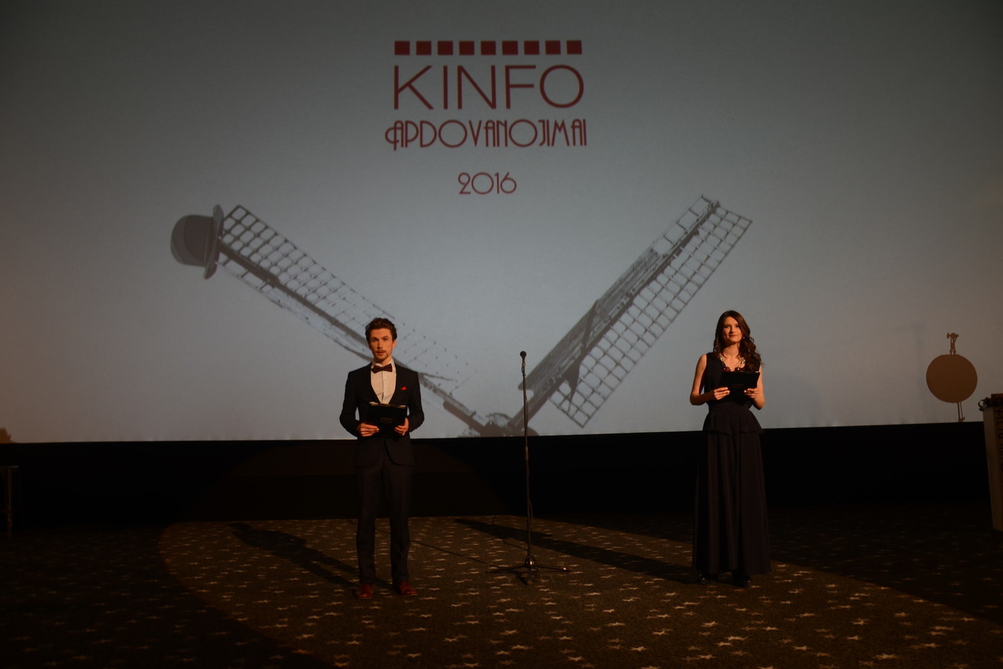 „KINFO apdovanojimuose 2016“ paskelbė geriausiųjų kino kūrėjų sąrašą.<br>Organizatorių nuotr.