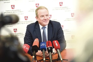 Ministras K. Trečiokas – lyg po koja pasipainiojęs grumstas