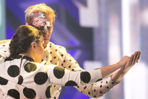 Jazzu ir S. Prūsaičio mūšis: vienas kitam į veidą tėškė tortą