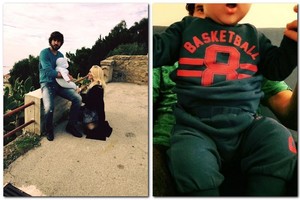 Simas Jasaitis nuo mažens sūnų pratina prie žodžio „krepšinis“