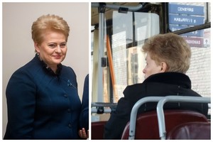 Troleibusu dardanti prezidentės antrininkė sprogdina internetą