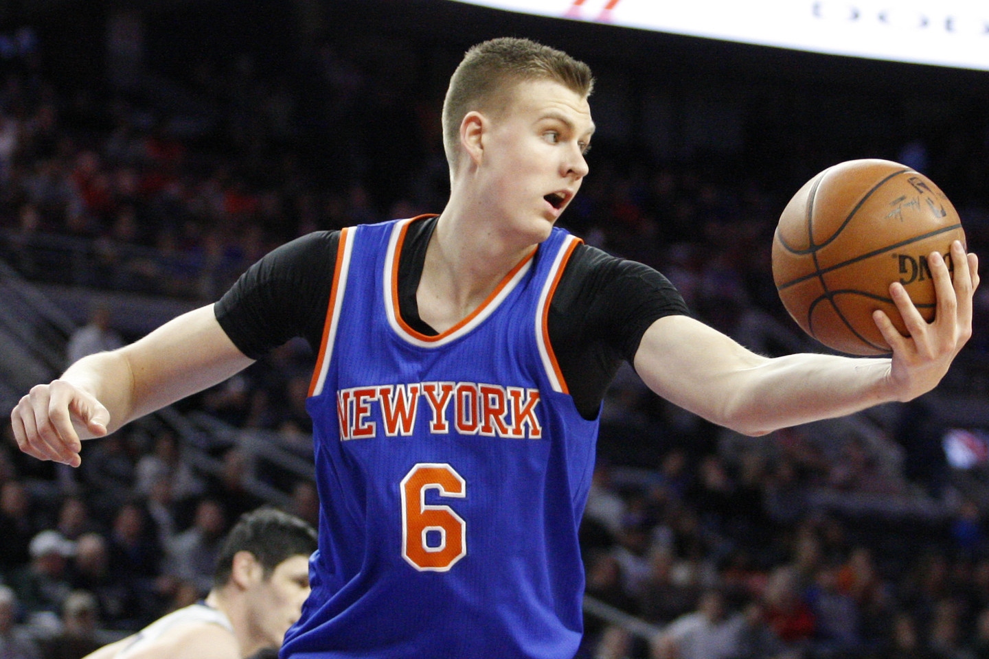 K.Puorzingsi žaidžia „New York Knicks“.