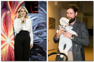 Šlubavusią R. Ščiogolevaitę „Eurovizijoje“ palaikė šeimos vyrai