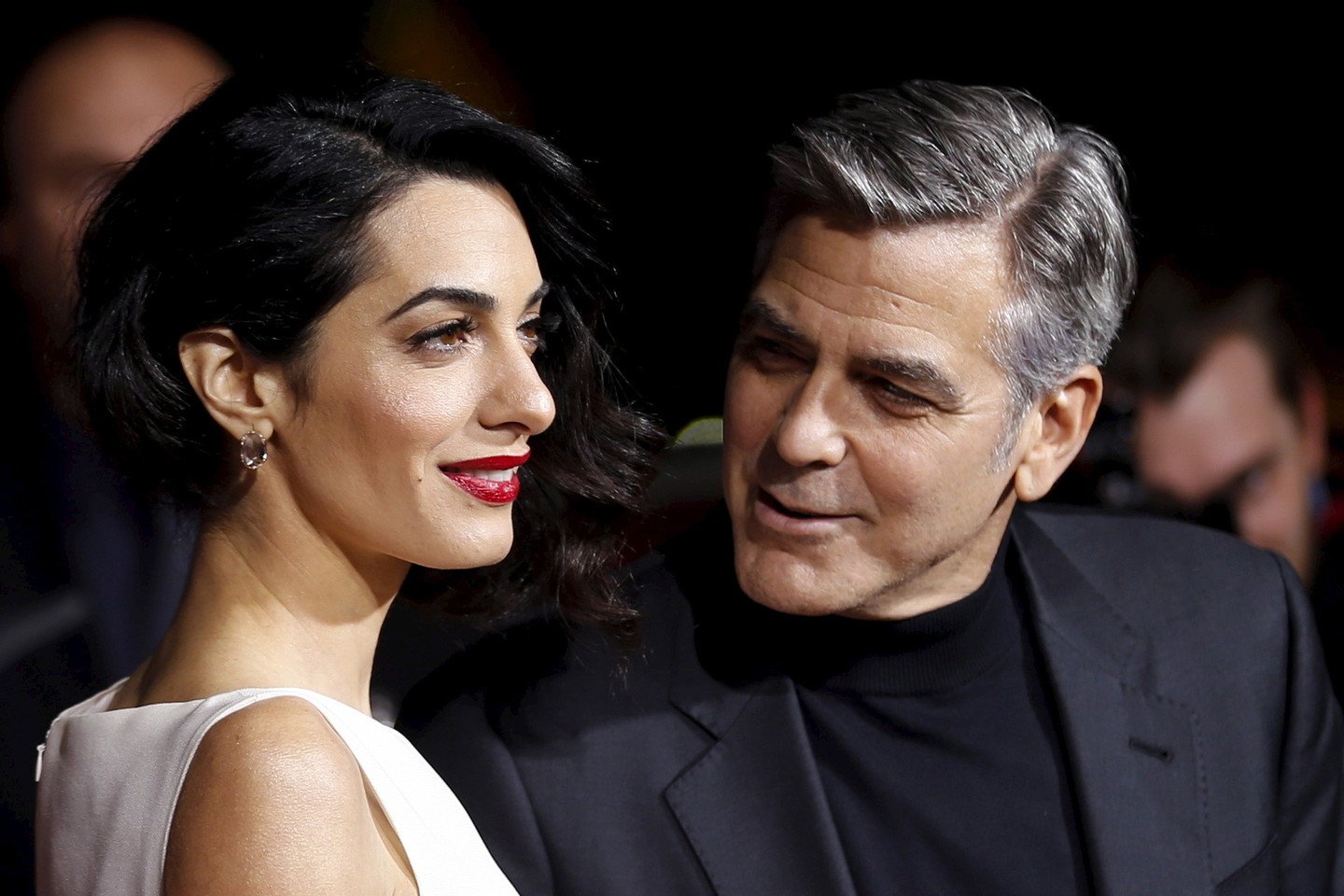 A.Clooney: „Atlieku tą patį darbą kaip anksčiau, kai nebuvau G.Clooney žmona.“<br>„Reuters“ / „Scanpix“ nuotr.