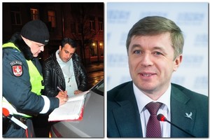 Susiginčijo girtas pagautas Radžis ir blaivininkas R. Karbauskis