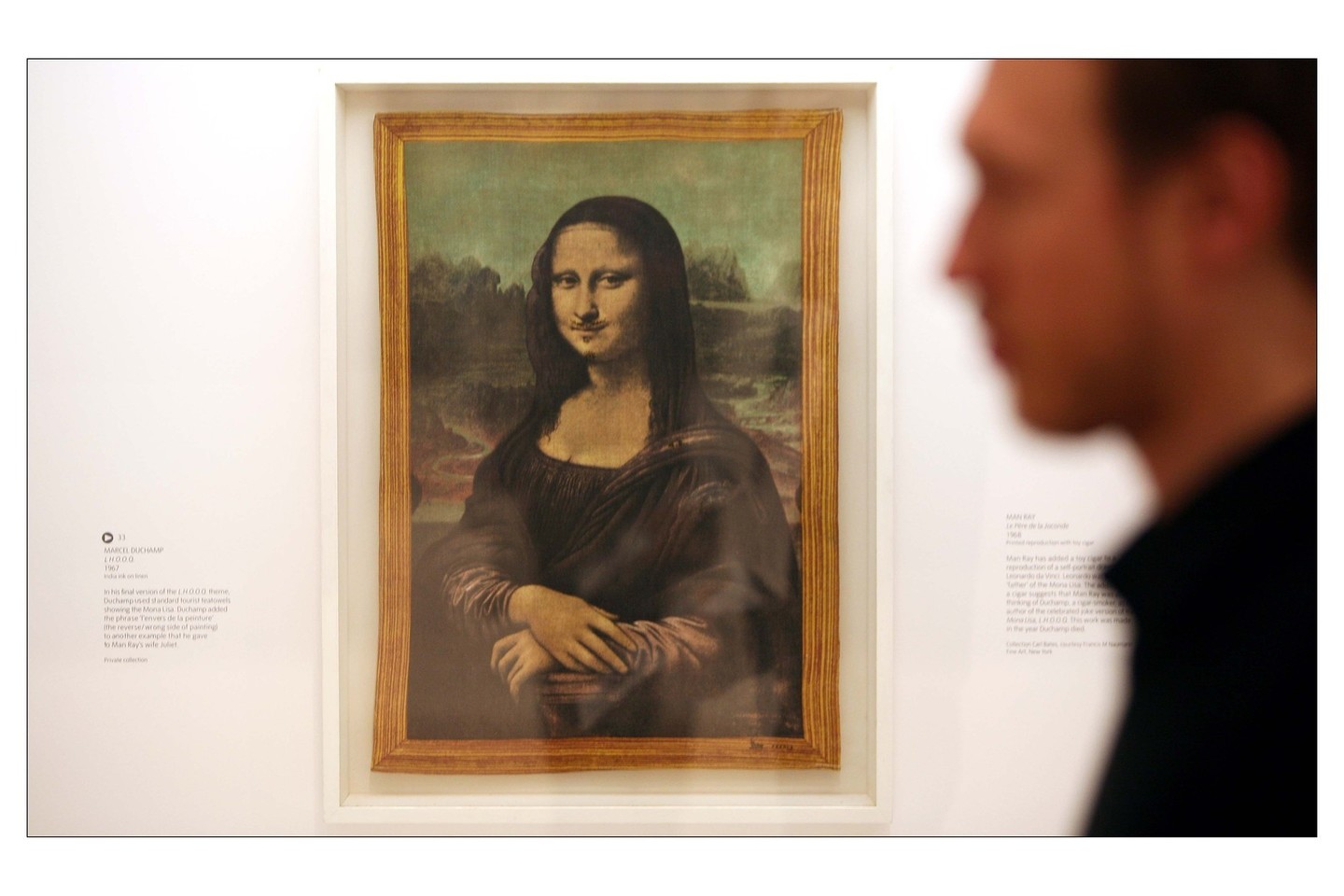 Dar vienas Marcelio Duchampo pasišaipymas iš meno pasaulio stabų.<br>„ViDa Press“ nuotr.