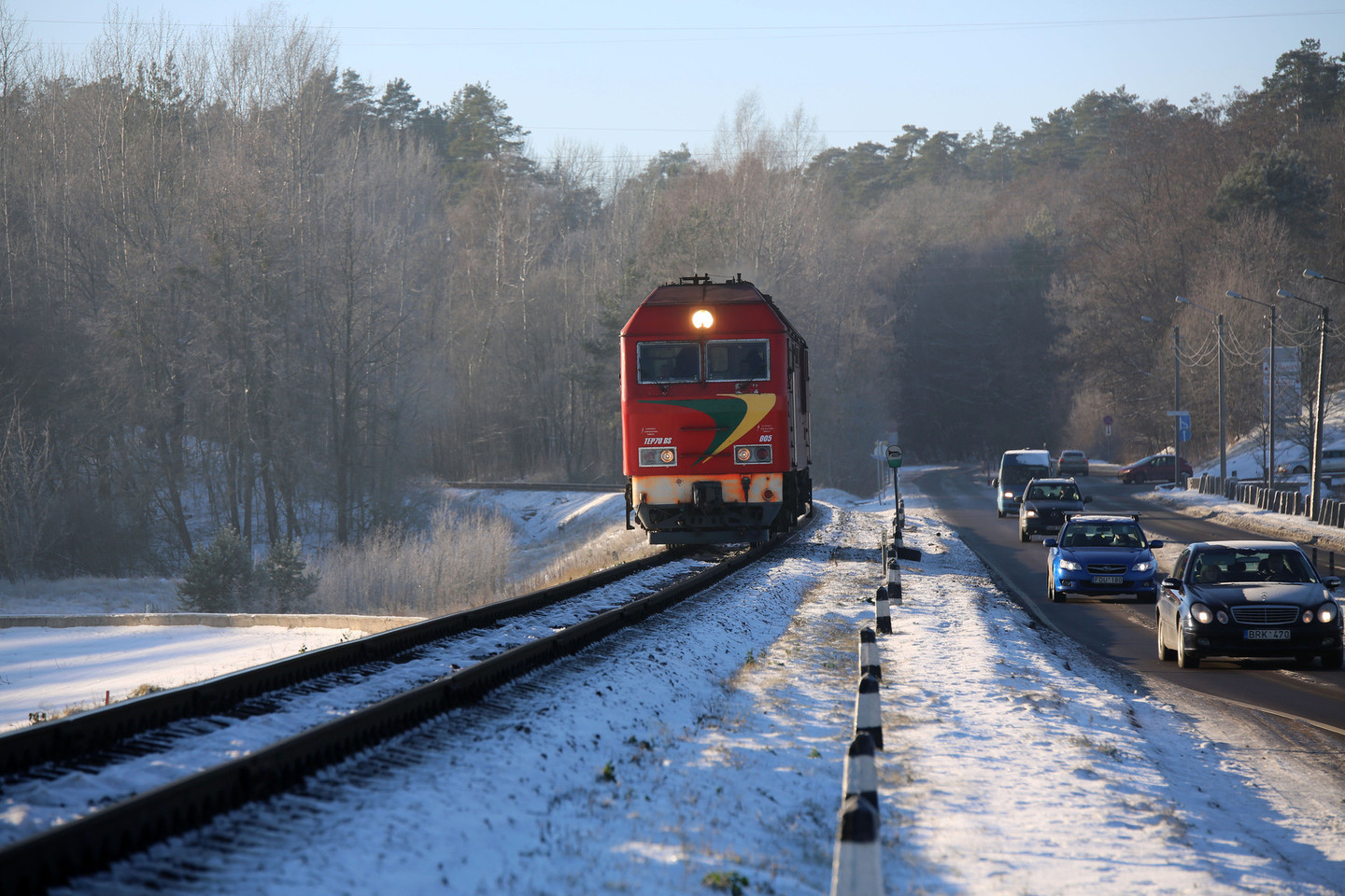 Kėdainių rajone traukinys mirtinai traumavo 35 metų moterį.