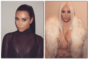 Kim Kardashian kardinalūs išvaizdos pokyčiai: tapo blondine