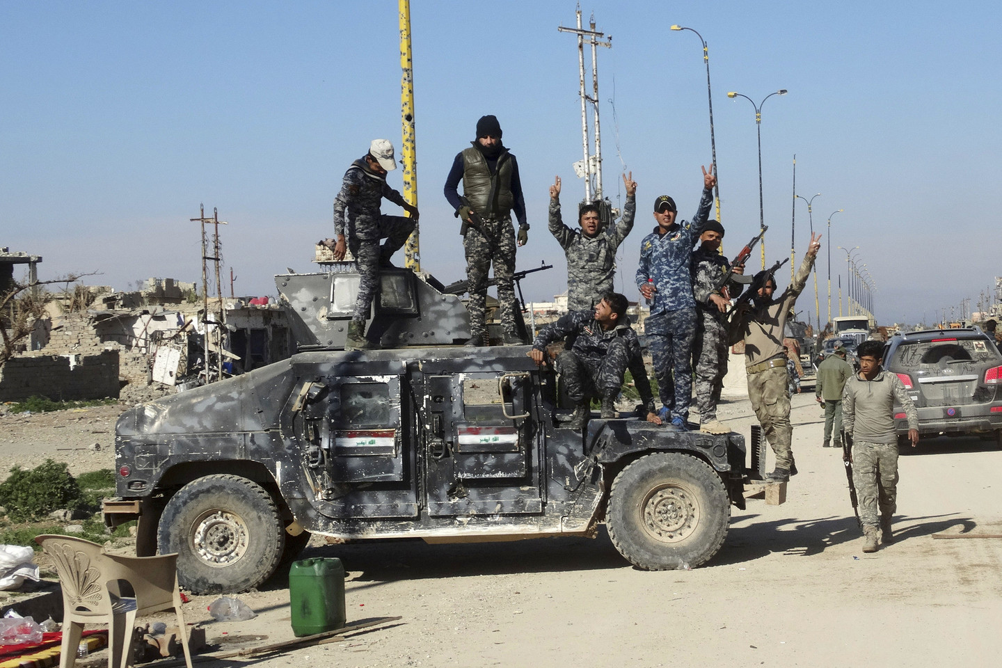 Irakas žada nugalėti „Islamo valstybę“ iki metų pabaigos.<br>AP asociatyvi nuotr.