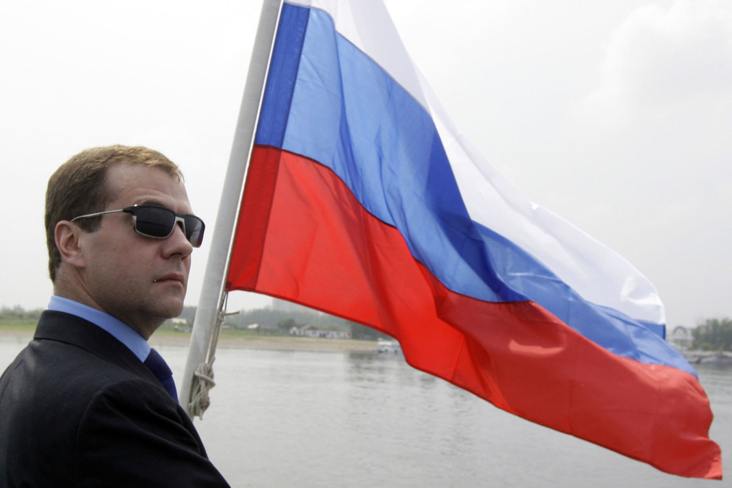 D. Medvedevas apie migracijos politiką: „Viskas labai siaubinga“<br>AFP/ Scanpix nuotr.